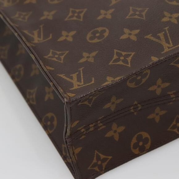 LOUIS VUITTON Monogram Sac Plat Hand Bag M51140 - Picture 14 of 16